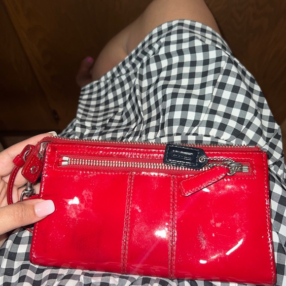 Vintage coach wristlet - Picture 7 of 8
